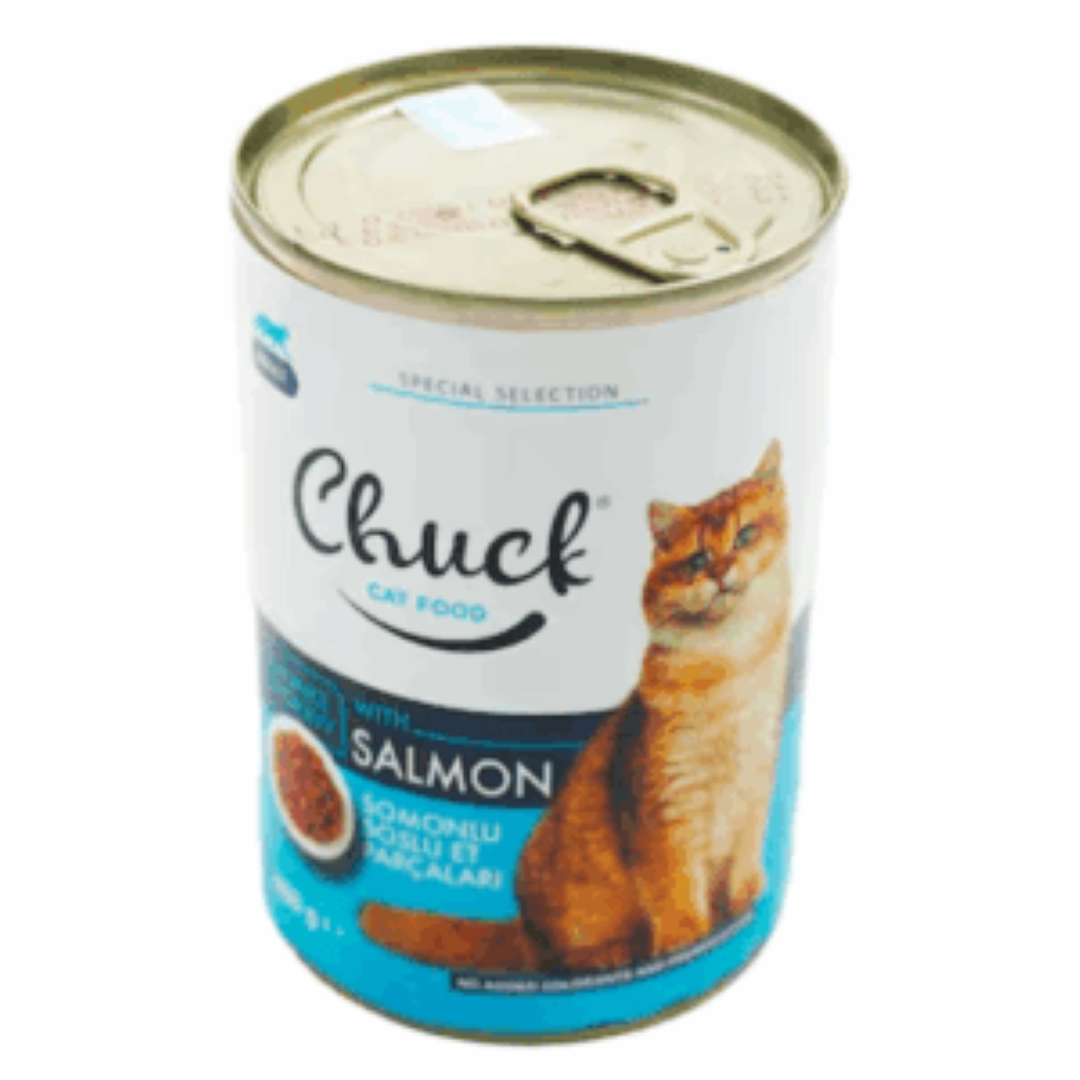 CHUCK ADULT CAT SALMON 400G